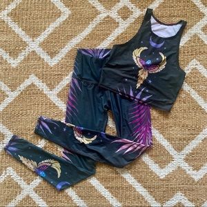 TEEKI Phoenix Rising Top + Hot Pant